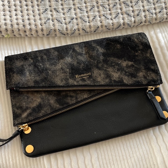 New Hammitt Dillon Bag in Black / Gold. ***NO STRAP*** - Picture 3 of 7